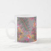 Palm Paradise Gray Mattglastasse (Links)