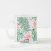 Palm Paradise Pink Mattglastasse (Links)