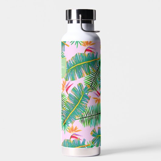 Palm Paradise Pink Trinkflasche (Links)