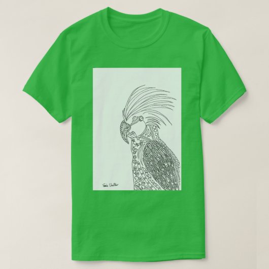 Palm Parrot T-Shirt (Design vorne)