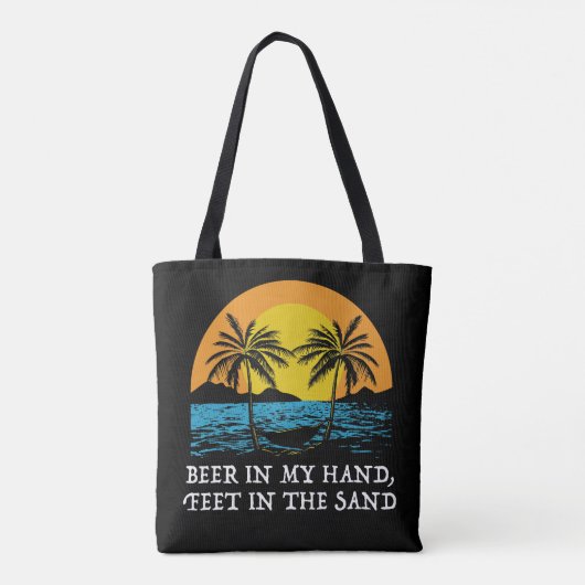 Palm & Pilsner Escape Tasche (Rückseite)