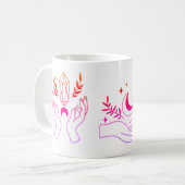 Palm Poetry Kaffeetasse (Vorderseite Links)