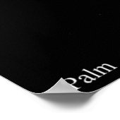 Palm Poster (Ecke)