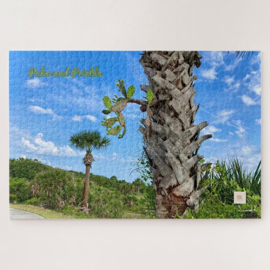 Palm & Prickle - Stille Rätsel Puzzle (Horizontal)