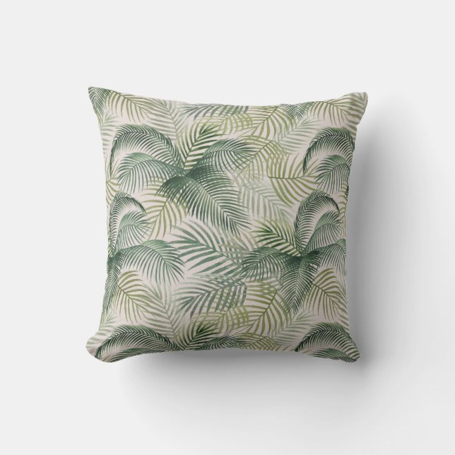 Palm Print Kissen (Vorderseite)