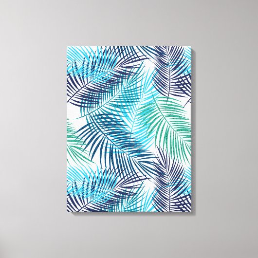 Palm Print Leinwand Art (Vorderseite)