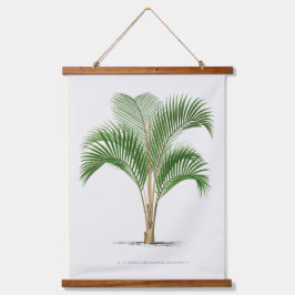 Palm Print -Pieter Joseph de Pannemaeker 1832-1904 Wandteppich Mit Holzrahmen