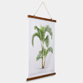 Palm Print -Pieter Joseph de Pannemaeker 1832-1904 Wandteppich Mit Holzrahmen (Gewinkelt)