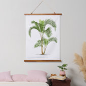 Palm Print -Pieter Joseph de Pannemaeker 1832-1904 Wandteppich Mit Holzrahmen (Schlafzimmer)