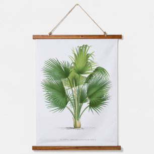 Palm Print -Pieter Joseph de Pannemaeker 1832-1904 Wandteppich Mit Holzrahmen