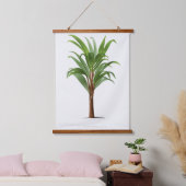 Palm Print -Pieter Joseph de Pannemaeker 1832-1904 Wandteppich Mit Holzrahmen (Schlafzimmer)