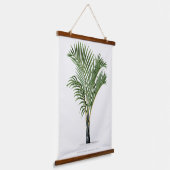 Palm Print -Pieter Joseph de Pannemaeker 1832-1904 Wandteppich Mit Holzrahmen (Gewinkelt)