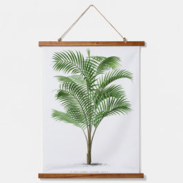 Palm Print -Pieter Joseph de Pannemaeker 1832-1904 Wandteppich Mit Holzrahmen