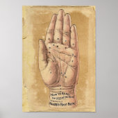 Palm Reading Poster (Vorne)