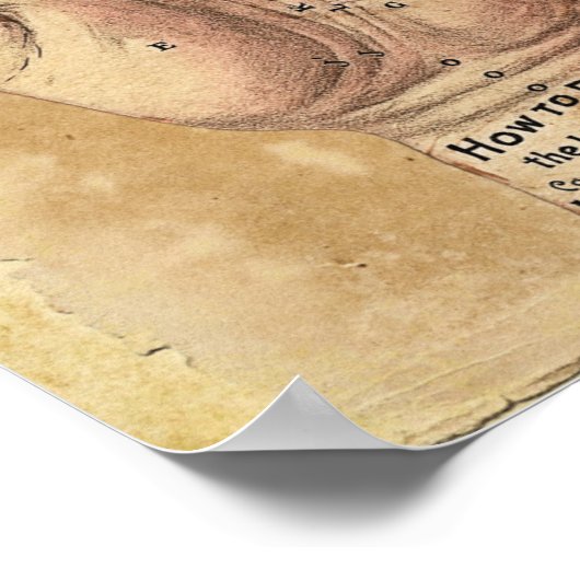 Palm Reading Poster (Ecke)