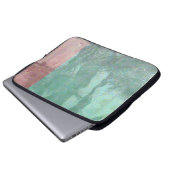 Palm Reflection wird Vintag Laptopschutzhülle (Vorne Knopf)