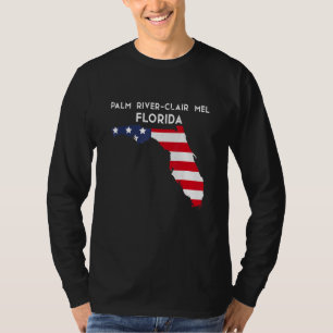 Palm River Clair Mel Florida USA Bundesstaat Ameri T-Shirt