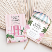 Palm Royale Bridal Dusche Einladung