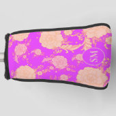Palm Royale Floral Golf Headcover (Vorderseite)