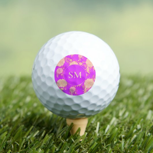 Palm Royale Floral Golfball (Insitu T-Shirt)