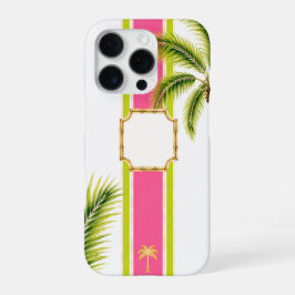 Palm Royale Personalisierte Monogramm iPhone-Hülle iPhone 16 Pro Hülle