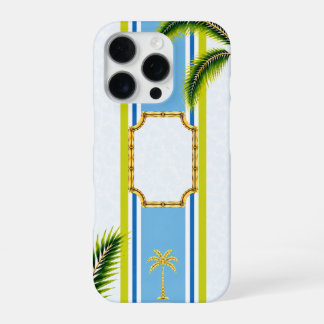 Palm Royale Poolside Blue Personalisierte Handyhül iPhone 16 Pro Hülle