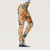 Palm & Sand Leggings Geschenk (Rechts)