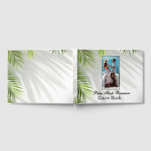 Palm Shadows Romance & Sea Wedding Gästebuch (Voll)