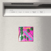 "Palm Sky: I LIEBE California 3" Magnet (In Situ (Geschirrspüler))