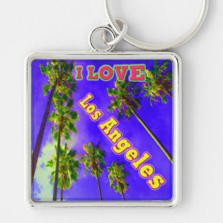 "Palm Sky: I LIEBE Los Angeles 1" Kaychain Schlüsselanhänger