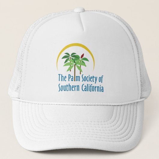 Palm Society Trucker Hat Truckerkappe (Vorderseite)