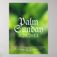 Palm Sonntag in Green