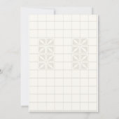 Palm Spring House Einladung (Rückseite)