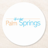 Palm Spring Untersetzer (Vorderseite)