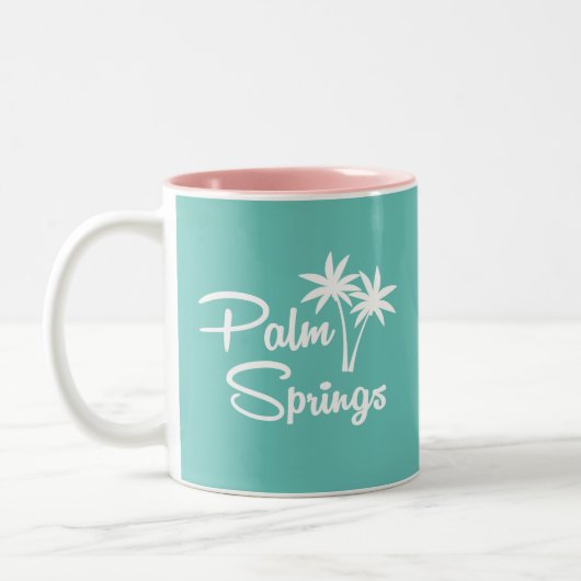 Palm- Springmitte- des jahrhundertsmoderne Tasse (Links)