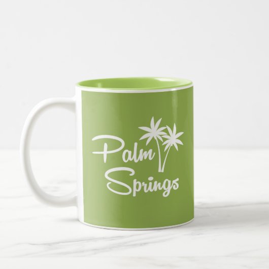 Palm- Springmitte- des jahrhundertsmoderne Tasse (Links)