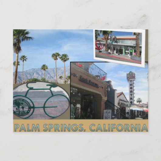 PALM SPRINGS #2 POSTKARTE (Vorderseite)