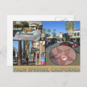 PALM SPRINGS #3 POSTCARD POSTKARTE (Vorne/Hinten)