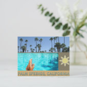 PALM SPRINGS #4 POSTCARD POSTKARTE (Stehend Vorderseite)