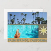 PALM SPRINGS #4 POSTCARD POSTKARTE (Vorne/Hinten)