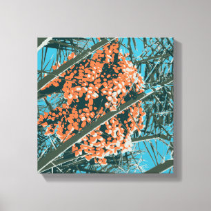 Palm Springs 6 Farbpalm Berries 6A Leinwanddruck