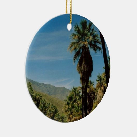 Palm Springs-Ansicht Keramik Ornament (Rechts)