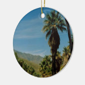 Palm Springs-Ansicht Keramik Ornament (Links)