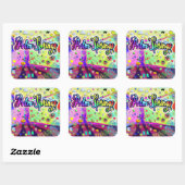 Palm Springs Aufkleber "Coole Energie" (Blatt)