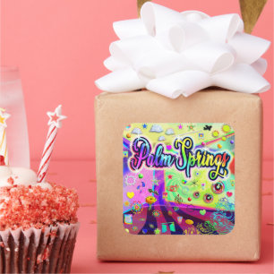 Palm Springs Aufkleber "Coole Energie"