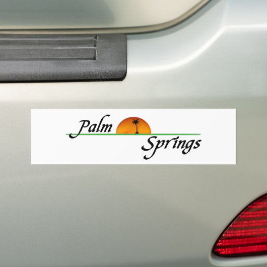 Palm Springs Autoaufkleber (Auf Auto)