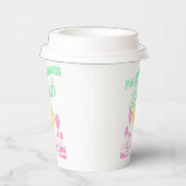 palm springs bachelorette party retro desert pappbecher (Rechts)