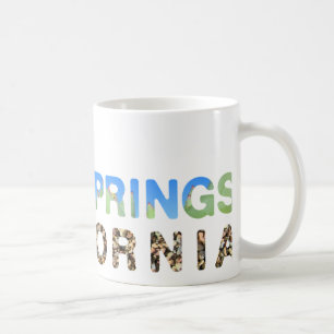 Palm Springs Blue & Green Kaffeetasse