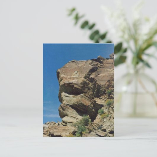 Palm Springs Boulder Postkarte (Stehend Vorderseite)