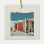 Palm Springs Bright Door Ornament (Vorderseite)